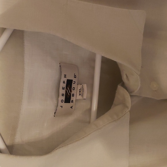 Men's xxl Joseph Abboud linen shirt button up - Picture 2 of 3